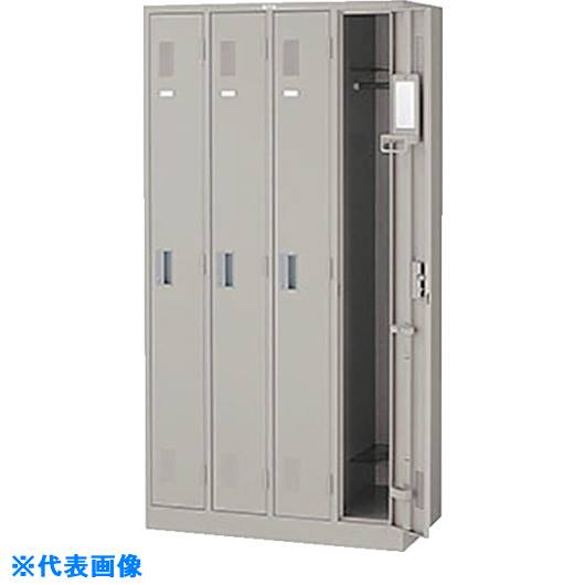 ■NAIKI 4人用ロッカー LK4JNW(1231997)[送料別途お見積り][法人限定][外直送]