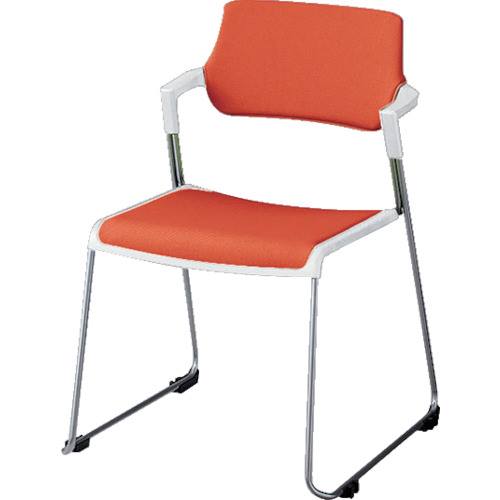 ■NAIKI 会議用チェアー E423FM3OR(1232017)[送料別途お見積り][法人限定][外直送]