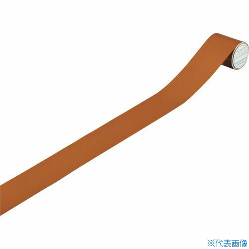 乐天商城 - ■緑十字 配管識別テープ 茶(油関係) AH505(小) 50mm幅×2m アルミ 187505(1235651)