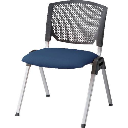 ■NAIKI 会議用チェアー E470F1BL(1236735)[送料別途お見積り][法人限定][外直送]