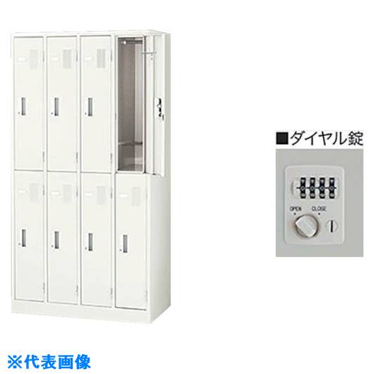 オレンジブック トラスコ中山　TRUSCONAIKI 8人用ロッカー ダイヤル錠 〔品番:LK8NDW〕[ 注番:1238270]特長仕様●間口(mm)：900●奥行(mm)：515●高さ(mm)：1790●色：クリアーホワイト●タイプ：8人用仕様2●8人用ロッカー　ダイヤル錠材質/仕上セット内容/付属品●網棚1枚、ハンガーパイプ、フック、トレー付タオル掛、名刺差し注意原産国（名称）日本JANコード本体質量49kgオレンジブック トラスコ中山　TRUSCONAIKI 8人用ロッカー ダイヤル錠 〔品番:LK8NDW〕[注番:1238270][本体質量：49kg]分類》オフィス・住設用品》オフィス家具》ロッカー☆納期情報：オレンジブック掲載以外でメーカー直送品【法人限定＝会社名ご記入お願い致します。】