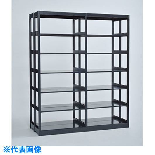 ■NAIKI 複柱書架 NTMBK87DB(1243162)[送料別途お見積り][法人限定][外直送]