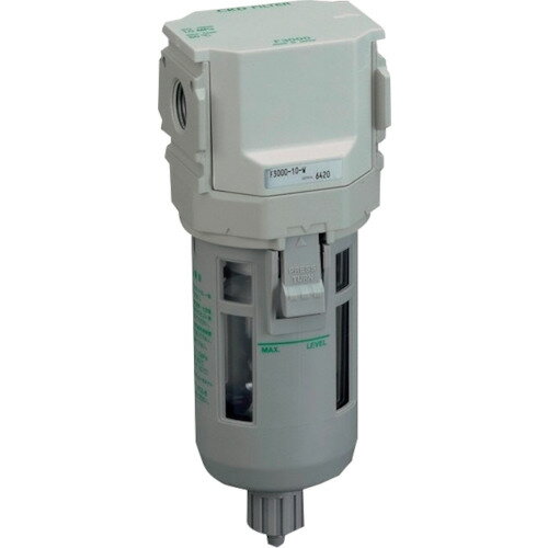 ■CKD エアフィルター エアフィルタ 標準白色シリーズ 接続口径Rc1/2 F400015WF1(1244240)