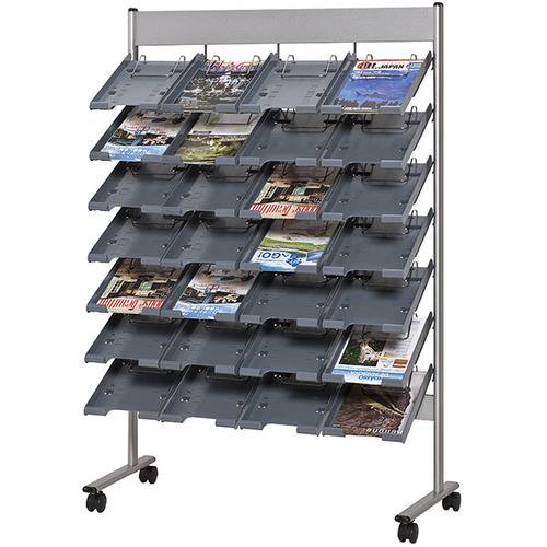 Book Storage - ■NAIKI パンフレットスタンド PR8647(1246314)[送料別途お見積り][法人限定][外直送]
