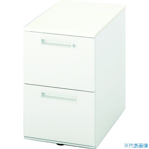 ■NAIKI ワゴン(2段) XE046YCW(1253162)[送料別途お見積り][法人限定][直送]