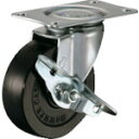 ■ハンマー Eシリーズ旋回式ゴム車輪 85mm ストッパー付 415ER85(1253891)