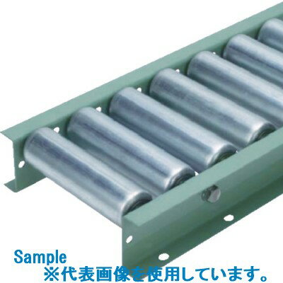 ■タイヨー S5721型スチールローラコンベヤ W100XP100X1000L S57211001001000(1255197)[送料別途お見積り][法人限定][外直送]