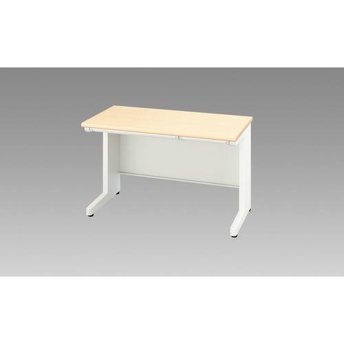 ■NAIKI 平デスク XED型/本体:クリアーホワイト 天板:シルクウッド本体:クリアーホワイト 天板:シルクウッド/W1100×D600×H700 XED116FWS(1256128)[送料別途お見積り][法人限定][外直送]