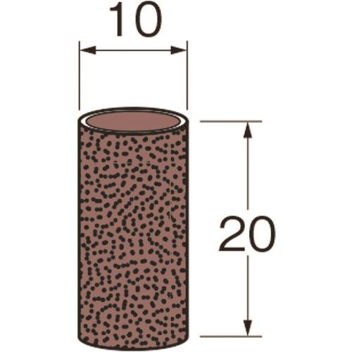 ■リューター ロール外径(mm)：10幅(mm)：20粒度(#)：600 S3085(1261175)[送料別途見積り][法人・事業所限定][掲外取寄]