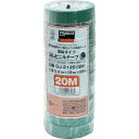 ■TRUSCO 脱鉛タイプビニールテープ 19mmX20m 10巻入り 緑 GJ2120(GN)(1262220)
