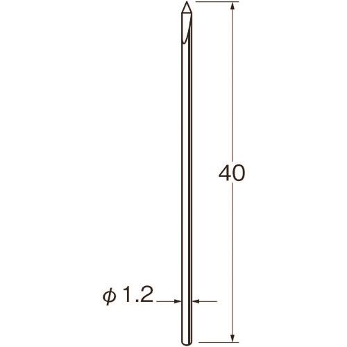 ■リューター 超硬タガネ彫刻用Q6011 Q6011(1264334)[送料別途見積り][法人・事業所限定][掲外取寄]