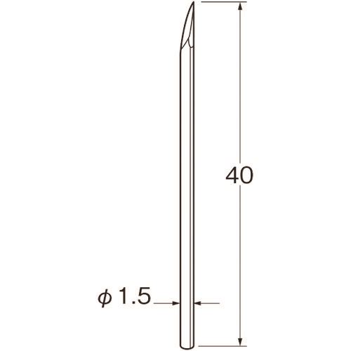 ■リューター 超硬ナイフ(タガネタイプ) Q6202(1265902)[送料別途見積り][法人・事業所限定][掲外取寄]