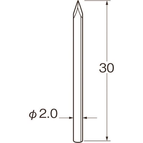 ■リューター 超硬ナイフ(タガネタイプ) Q6213(1265931)[送料別途見積り][法人・事業所限定][掲外取寄]