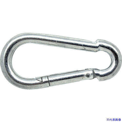 オレンジブック トラスコ中山　TRUSCOニッサチェイン 鉄ucスプリングフック 8mm 〔品番:B1105〕[ 注番:1266065]特長●チェーン・ワイヤーロープの連結金具です。●ベーシックなパーツで安価です。用途●チェイン・ワイヤーロープなどの連結、末端の金具として。仕様●適合チェーン径(mm)：8●使用荷重(kN)：0.686●品名：IAH80●全長(mm)：80●A(mm)：24●C(mm)：9●D(mm)：8●L(mm)：80●B1(mm)：12●B2(mm)：9●線径(mm)：8●使用荷重(kg)：70仕様2●鉄ucスプリングフック8mm材質/仕上●本体：スチールセット内容/付属品注意●急激に荷重をかける、角度をつけて吊るなど、適正荷重は使用条件によって変わります。荷重をかけすぎないでください。原産国（名称）中国JANコード4968462011056本体質量64gオレンジブック トラスコ中山　TRUSCOニッサチェイン 鉄ucスプリングフック 8mm 〔品番:B1105〕[注番:1266065][本体質量：64g]分類》金物・建築資材》建築金物》チェーン☆納期情報：メーカー取り寄品（弊社より発送）