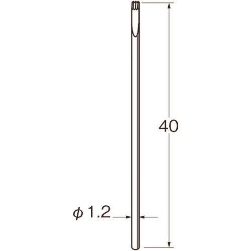 ■リューター 超硬タガネ彫刻用Q6071 Q6071(1267456)[送料別途見積り][法人・事業所限定][掲外取寄]