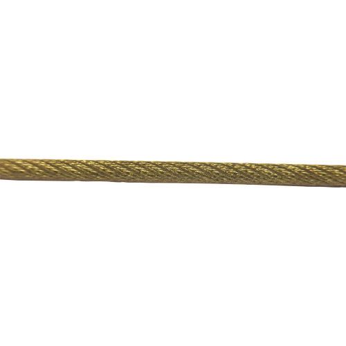 オレンジブック トラスコ中山　TRUSCOニッサチェイン コーティングワイヤー 100m巻 黄 〔品番:RSY20VY〕[ 注番:1277141]特長●ステンレス製で耐食性に優れ、リールに巻き取られているので扱いやすくなっています。用途●転倒防止・連結部品・張り固定・機械部品。仕様●長さ(m)：100●色：黄仕様2材質/仕上●本体：ステンレス(SUS304)●コーティング：塩ビ(PVC)セット内容/付属品注意●急激に荷重をかける、角度をつけて吊るなど、適正荷重は使用条件によって変わります。荷重をかけすぎないでください。原産国（名称）日本JANコード4968462119967本体質量1450gオレンジブック トラスコ中山　TRUSCOニッサチェイン コーティングワイヤー 100m巻 黄 〔品番:RSY20VY〕[注番:1277141][本体質量：1450g]《包装時基本サイズ：160×160×120》〔包装時質量：1480g〕分類》金物・建築資材》建築金物》ワイヤロープ☆納期情報：仕入れ先通常在庫品 (欠品の場合有り)