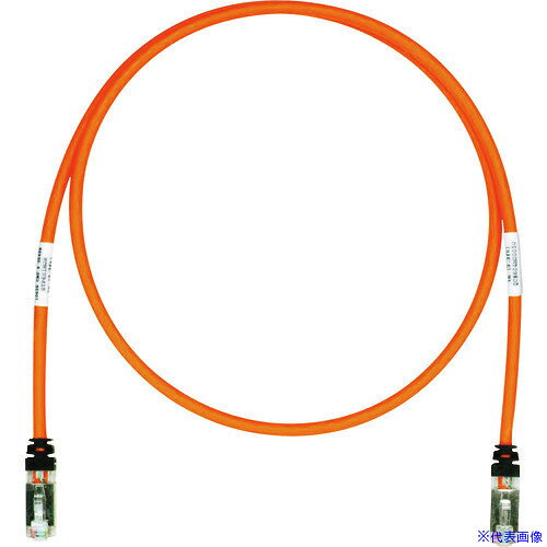 オレンジブック トラスコ中山　TRUSCOPANDUIT CAT6A/CAT6 シールドパッチコード 8m オレンジ SPT6X8MOR 〔品番:STP6X8MOR〕[ 注番:1280442]特長●カテゴリ6/6AシールドLANケーブルです。●耐ノイズ性能に優れたシールドタイプのLANケーブルです。●すべてのLANケーブルは工場での性能試験済みです。●ノイズ環境でも安定した通信性能 です。●シールド構造でエイリアンクロストークも遮断 します。●循環型経済への対応の観点から、2022年7月より製品のビニール個包装を5cm×5cmのラベルを貼付する包装に変更いたしました。この変更により年間約114300 Kg 分のプラスチックの利用を削減します。用途●シールドでのLAN配線に。仕様●全長(m)：8●色：オレンジ●ブーツ色：黒●カテゴリ種類：カテゴリ6A/6●ケーブル径(mm)：6.1●使用温度範囲(℃)：-10〜60●プラグタイプ：RJ45●ケーブル長(m)：8●ANSI/TIA-568-C.2、ISO 11801 Class EA、IEEE 802.3af、802.3at、802.3bt type 3 and type 4、UL 1863準拠仕様2●シールド●結線：T568B●対数：26AWG4対●対構造：導体より心線●屋内材質/仕上●プラグ接触部：ニッケル下地、金メッキセット内容/付属品注意原産国（名称）中国JANコード本体質量360gオレンジブック トラスコ中山　TRUSCOPANDUIT CAT6A/CAT6 シールドパッチコード 8m オレンジ SPT6X8MOR 〔品番:STP6X8MOR〕[注番:1280442][本体質量：360g]《包装時基本サイズ：260×310×40》〔包装時質量：370g〕分類》電子機器》電設配線部品》LANケーブル☆納期情報：メーカー取り寄品（弊社より発送）