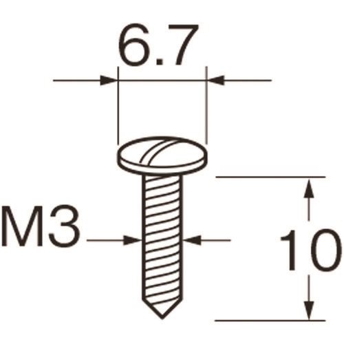 オレンジブック トラスコ中山　TRUSCOリューター M1501・M1601用ネジ 〔品番:M1511〕[ 注番:1284649]特長●M1501・M1601専用ねじです。仕様●全長(mm)：10●ねじ部(mm)：3.0●ねじ頭径(mm)：6.7仕様2材質/仕上●スチールセット内容/付属品注意原産国（名称）日本JANコード4580052424635本体質量7gオレンジブック トラスコ中山　TRUSCOリューター M1501・M1601用ネジ 〔品番:M1511〕[注番:1284649][本体質量：7g]《包装時基本サイズ：157×110×8》〔包装時質量：14g〕分類》電動・油圧・空圧工具》研削研磨用品》軸付砥石☆納期情報：メーカー取り寄品（弊社より発送）