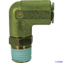 ■チヨダ 冷却水配管用タッチコネクターフジVタイプメイルエルボ(金属) 12mm・R1/2 1204MLBV(1297130)