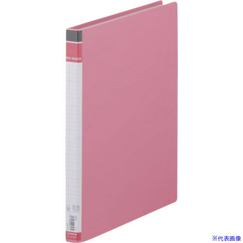 ■KING JIM リングバインダ−BF ピンク 667BFP(1300701)[送料別途お見積り][法人限定][掲外取寄]