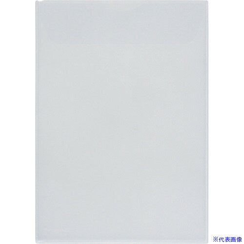 ■KING JIM ジャケットホルダ-封筒タイプ 透明 774T(1303860)×10[送料別途お見積り][法人限定][掲外取寄]