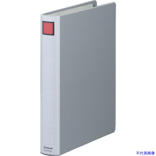 ��KING JIM ���󥰥ե����� �����ѡ��ɥå���æ����䥤������ A4���Ʒ� ���졼 �Ȥ���30mm 300�� 2473AGRAY(1312053)