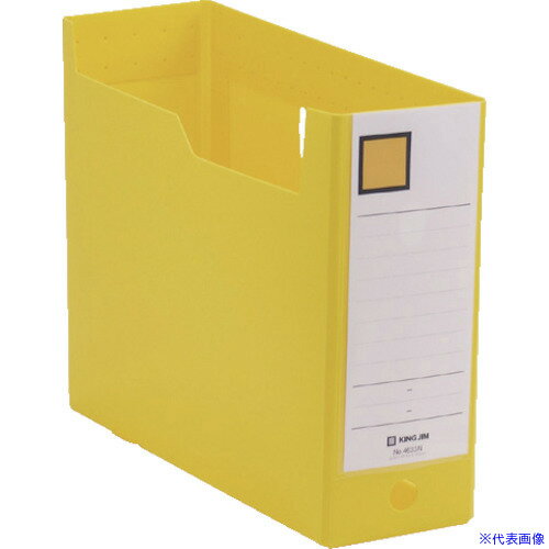 オレンジブック トラスコ中山　TRUSCOKING JIM GボックスPP 100mm 黄 〔品番:4633NY〕[ 注番:1312688]特長仕様●用紙サイズ：A4ヨコ型●高さ(mm)：317●横(mm)：103●規格：A4●縦(mm)：245仕様2●A4ヨコ材質/仕上セット内容/付属品注意原産国（名称）インドネシアJANコード4971660006502本体質量228gオレンジブック トラスコ中山　TRUSCOKING JIM GボックスPP 100mm 黄 〔品番:4633NY〕[注番:1312688][本体質量：228g]《包装時基本サイズ：406×14×243》〔包装時質量：228g〕分類》オフィス・住設用品》文房具》デスク収納・ケース☆納期情報：仕入れ先通常在庫品 (欠品の場合有り)