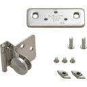 ■SUGATSUNE (170041584)ステンレス鋼製ガラス蝶番アルミフレーム取付用セットAS-GH34-8SS-30-6 ASGH348SS306(132...