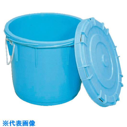 ■RISU 樽75L蓋(クリップタイプ) 237954 青 TARU75LF(B)(1325838)[送料別途お見積り][法人限定][外直送]