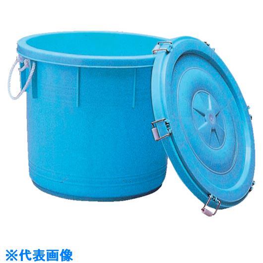 ■RISU 樽75L(クリップタイプ) 238005 青 TARU75L(B)(1325846)[送料別途お見積り][法人限定][外直送]