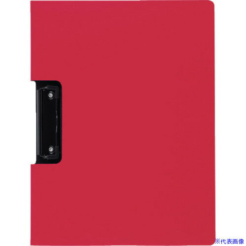 ■sedia クリップファイル 発泡美人 A4-S レッド FB202620(1326602)[送料別途見積り][法人・事業所限定][外直送]