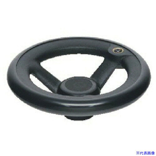 ■イマオ ハンドル 丸リム型エンプラハンドル車(加工付) ハンドル径125mm ステンレス NRP125SUSHN15(1328544)[送料別途見積り][法人・事業所限定][掲外取寄]