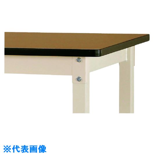 ■ヤマテック ワークテーブル800シリーズ 移動式 W1500×D750×H740mm 木目柄/ヤマテックアイボリー SVMC1575MI(1329200)[法人・事業所限定][外直送元]