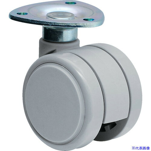 ■東海 デザインキャスター ライトグレー50径 許容荷重60kgf TF50(1331407)[送料別途お見積り][法人限定][掲外取寄](4.0)