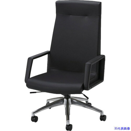 ■ノーリツ 高級会議用チェア LK8L(1333094)[送料別途お見積り][法人限定][外直送]