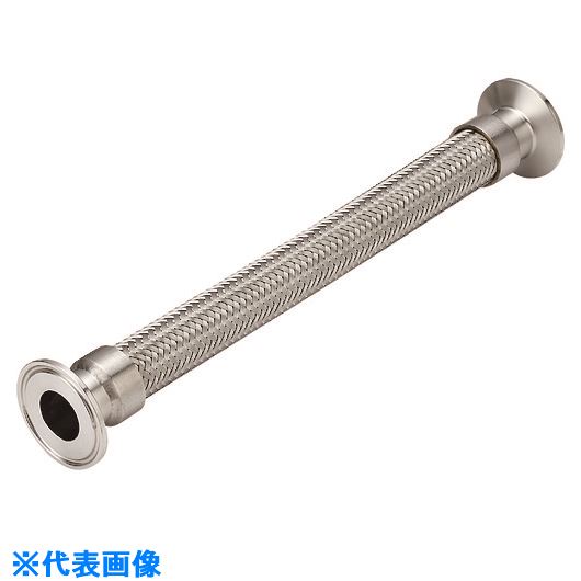 ■NFK サニタリーフランジ(フェルール)式フレキシブルホース ALLSUS304 2.0S×700L NK1800SUS3042.0S700L..