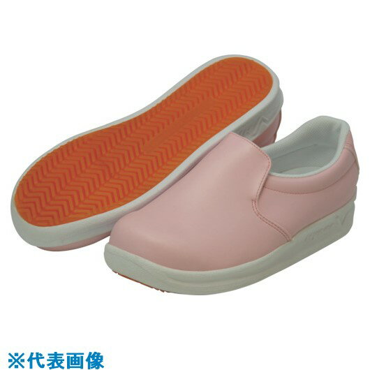 オレンジブック トラスコ中山　TRUSCO日進 耐滑厨房シューズ ハイパーV #5000 ピンク 27.5cm 〔品番:V5000PK27.5〕[ 注番:1341503]特長●つま先ワイドで履き心地良好です。●インソールは通気穴付で蒸れにくく、抗菌防臭加工を施しているので快適です。●耐滑性(グリップ力)区分5に適合しています。●水・油などのある床面で滑りにくいです。用途●食品工場、厨房、ビルメンテナンス現場などに。仕様●寸法(cm)：27.5●足幅サイズ：EEE●色：ピンク仕様2●27.5●EEE●ピンク●0.30以上材質/仕上●甲被：合成皮革●靴底：耐油性ゴムセット内容/付属品注意原産国（名称）中国JANコード4932807044153本体質量610gオレンジブック トラスコ中山　TRUSCO日進 耐滑厨房シューズ ハイパーV #5000 ピンク 27.5cm 〔品番:V5000PK27.5〕[注番:1341503][本体質量：610g]《包装時基本サイズ：345×220×125》〔包装時質量：720g〕分類》保護具》安全靴・作業靴》食品用作業靴☆納期情報：メーカー取り寄品（弊社より発送）