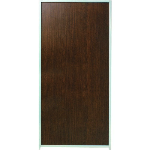 ■弘益 マグネットパーティション900X20X1825 MDF/塩ビ貼り ウォールナット SMP1809MPWT(1344270)[送料..