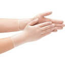 ■テイジン 塩化ビニール手袋 半透明 粉なし Mサイズ PVCPF45M(1347408)×20[送料別途見積り][法人・事業所限定][外直送]