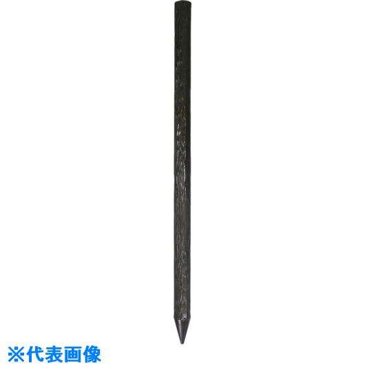 ■大研 樹脂製擬木杭55X600ダークブラウン 穴なし G5506DBN(1347480)[送料別途お見積り][法人限定][外直送]