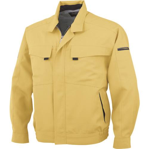 ■コーコス 長袖ブルゾンA-3361 4 マスタードSS A33614SS(1350740)[送料別途お見積り][法人限定][掲外取寄]