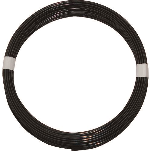 ■WAKI カラーワイヤー 白 番手12 線径2.5〜2.6mm 長さ24m HW125(1352196)[送料別途お見積り][法人限定]..