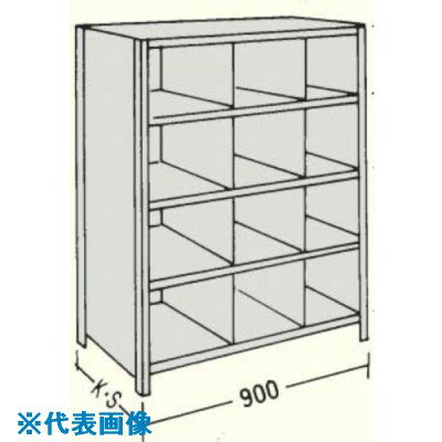 オレンジブック トラスコ中山　TRUSCONF 縦仕切付軽量物品棚W900D450H2400F9 〔品番:LA83S39〕[ 注番:1353897]特長●軽量物を保管する棚です。●格納物に対応した様々なタイプがあります。●縦仕切板付仕様●間...