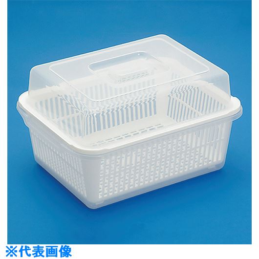 オレンジブック トラスコ中山　TRUSCO蝶プラ クルードキッチン水切りL 〔品番:130763〕[ 注番:1355747]特長●フタ付で虫、ホコリが入りません。仕様●430×330×250Hmm仕様2●蝶プラ　クルードキッチン水切りL材質...