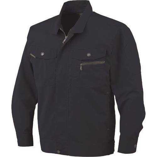 Long-Sleeved - ■コーコス 立体カット長袖ブルゾン 1ネイビー 3L AS93113L(1357449)[送料別途お見積り][法人限定][掲外取寄]