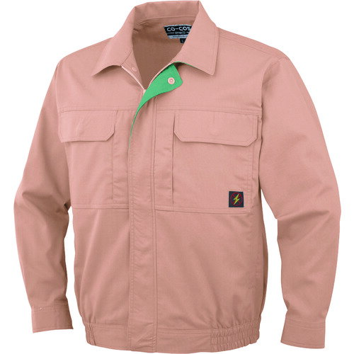 ■コーコス 長袖ブルゾンP-5581 20 Eレッド4L P5581204L(1357570)[送料別途お見積り][法人限定][掲外取寄]