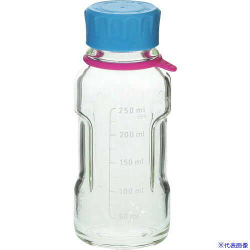 ■SIBATA ユーティリティねじ口びん 250mL 4入 017310250A(1358448)[送料別途見積り][法人・事業所限定][掲外取寄]