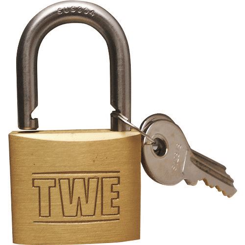 ■WAKI ステンレス吊南京錠 IB083(1358552)[送料別途見積り][法人・事業所限定][掲外取寄]