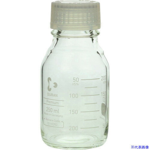 ■SIBATA プレミアムボトル 白キャップ付 250mL 10入 017260250A(1361609)[送料別途...