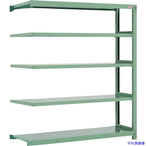 オレンジブック トラスコ中山　TRUSCOOS 中量物品棚(連結タイプ) 間口1800×奥行600×高さ1800mm 〔品番:S56635R〕[ 注番:1364191]特長●中量物品棚（500kgタイプ）です。●ボルトレスで組立簡単です。仕様●間口(mm)：1800●奥行(mm)：600●高さ(mm)：1800●色：グラスグリーン●タイプ：連結型●棚段数(天地)：5段●材質：スチール製(本体)仕様2●高さはベース(PP製)5mmを除く●棚板取付ピッチ(mm)：25●均等耐荷重500kg/段材質/仕上●本体：スチール製セット内容/付属品●連結：支柱2本、棚板、付属部品注意●車上渡しです。●複数台の場合、運送便の関係で分納になる事が御座います。●組立式：現地で組み立てをして頂く商品です。価格には組立費は入っておりません。原産国（名称）日本JANコード本体質量102.2kgオレンジブック トラスコ中山　TRUSCOOS 中量物品棚(連結タイプ) 間口1800×奥行600×高さ1800mm 〔品番:S56635R〕[注番:1364191][本体質量：102.2kg]分類》物流・保管用品》物品棚》中量棚300kg☆納期情報：オレンジブック掲載以外でメーカー直送品（送料元払い）【法人限定＝会社名ご記入お願い致します。】※北海道・沖縄・離島は運賃別途商品も含む